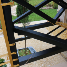 Création de pergola avec toiture véranda en PVC Aubiere